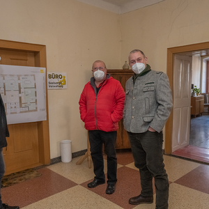 Eindrücke vom Tag des offenen Hauses zum Projekt 'Pfarrzentrum'