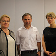 Silvia Breitwieser, Primar Adrian Kamper, Barbara Lanzerstorfer-Holzner